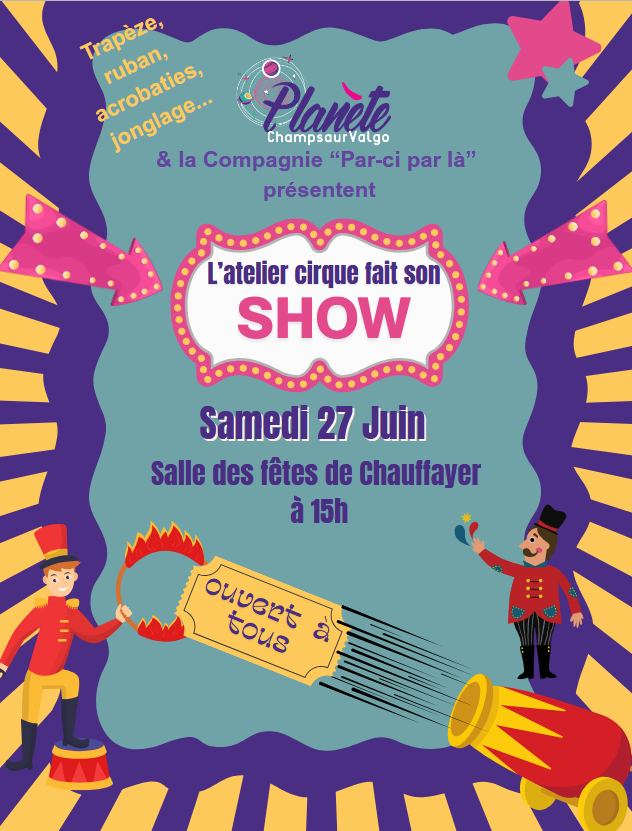 L'atelier cirque fait son show !