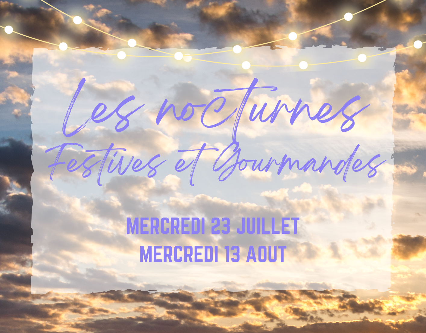 Nocturnes festives et gourmandes