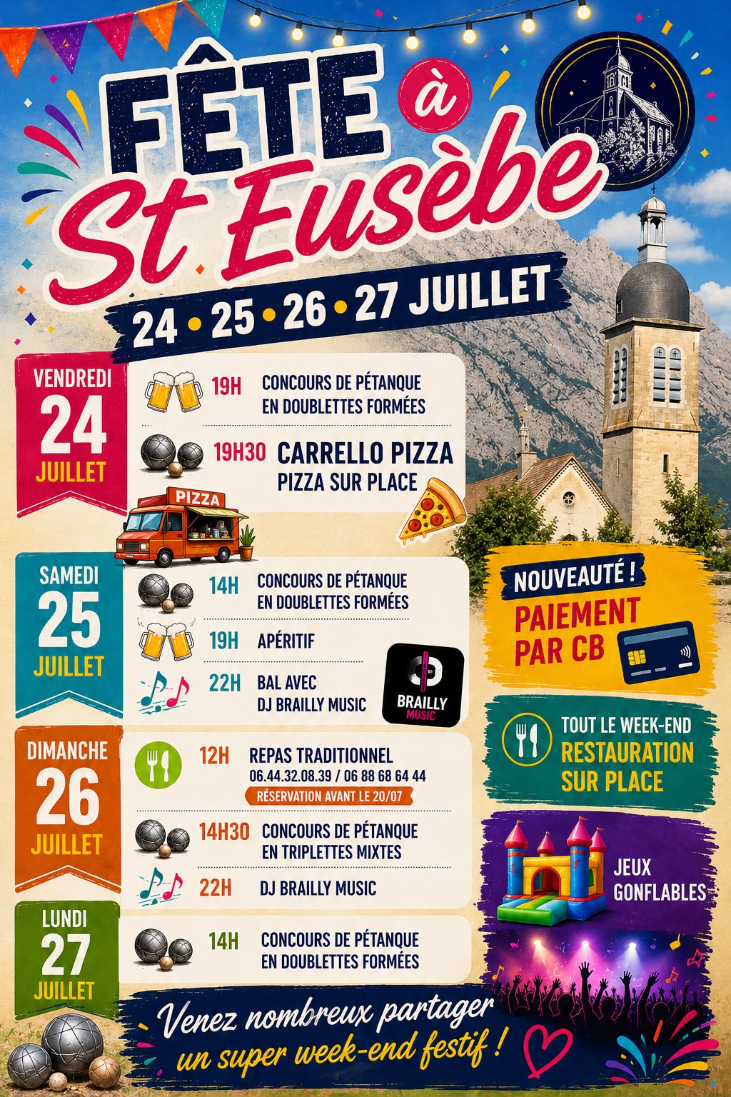 Fête à Saint Eusèbe