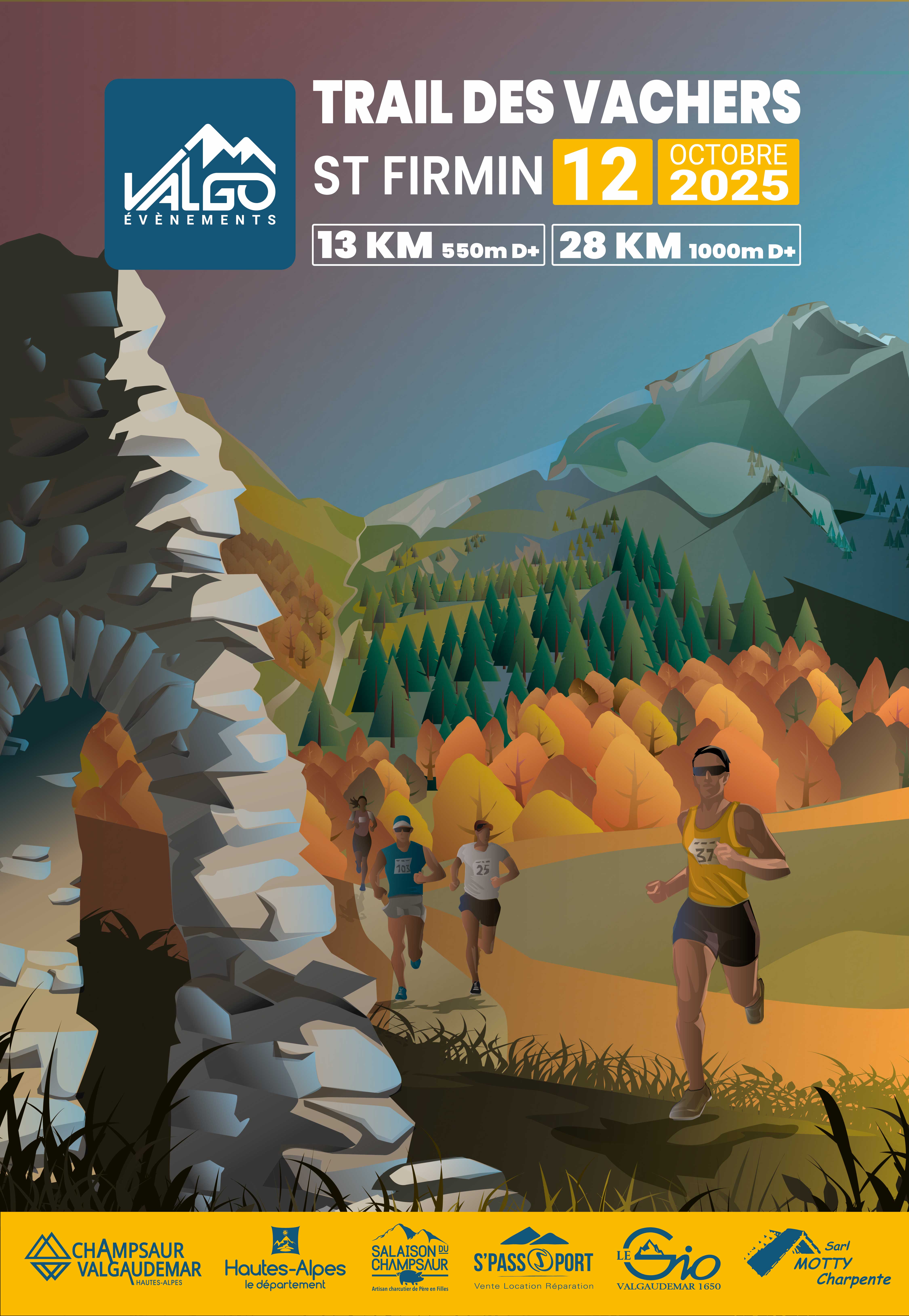 Trail des vachers : 12 octobre 2025