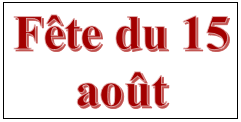 Retour sur la fête du 15 août au Villard St Pierre