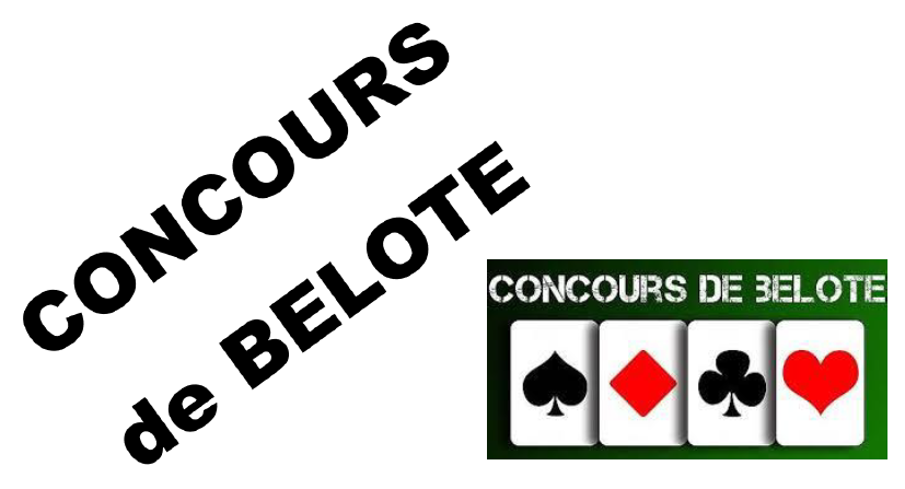Concours de belote : dimanche 5 octobre 2025