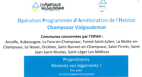 OPAH : permanences sur RDV avec Soliha
