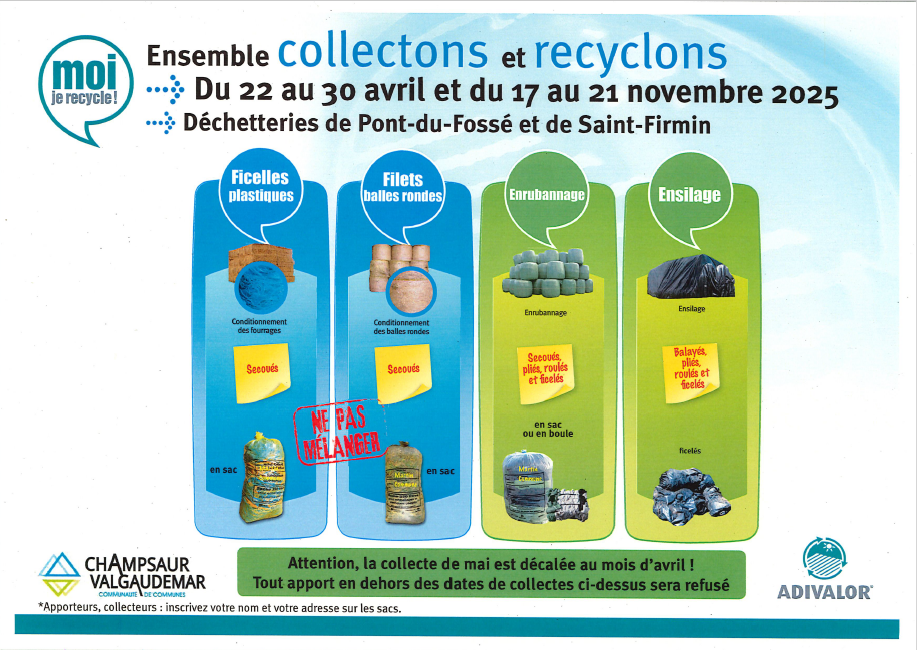 La collecte des déchets agricoles