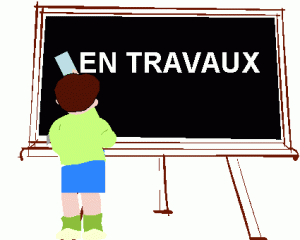 Travaux école