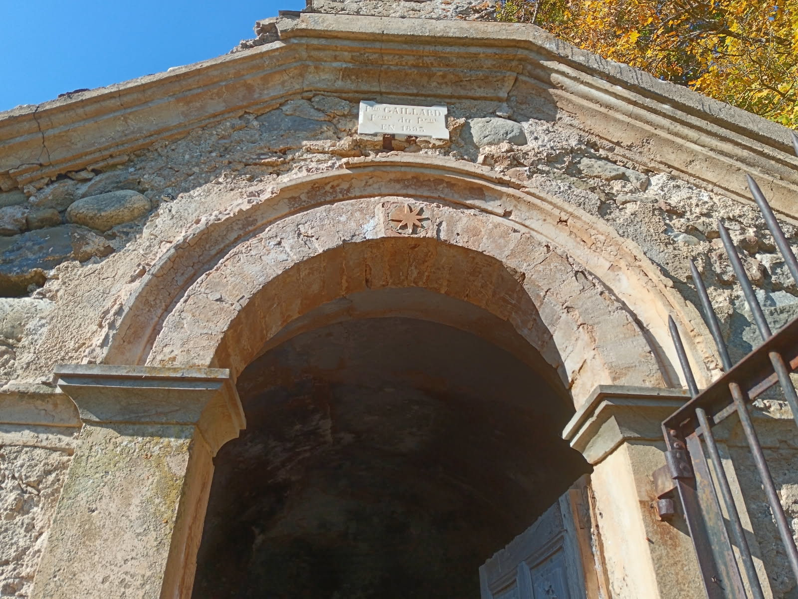 Le tombeau GAILLARD au Villard Saint Pierre