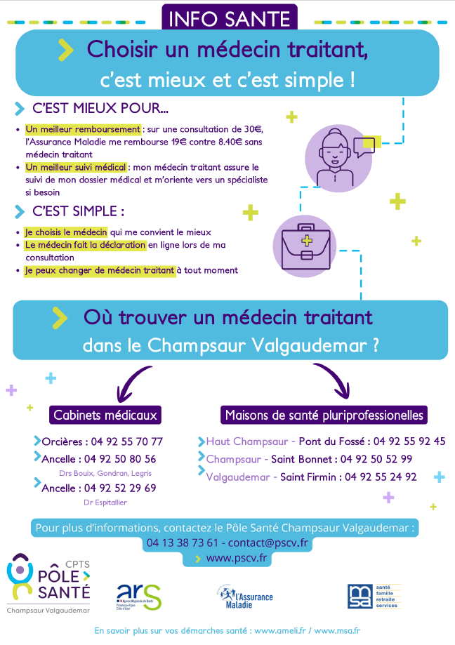 Avoir son médecin traitant : gage de meilleur accès aux soins